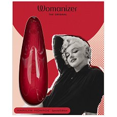 Бесконтактный клиторальный стимулятор Womanizer Original Marilyn Monroe красный
