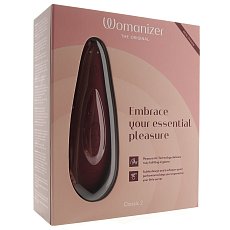 Бесконтактный клиторальный стимулятор Womanizer Classic 2 бордовый